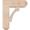 Ekena Millwork Westlake Craftsman Smooth Bracket w/ Offset Brace, Douglas Fir, 7 1/2"W x 20"D x 24"H BKT0806X20X24WTL04SDF - alternate 2